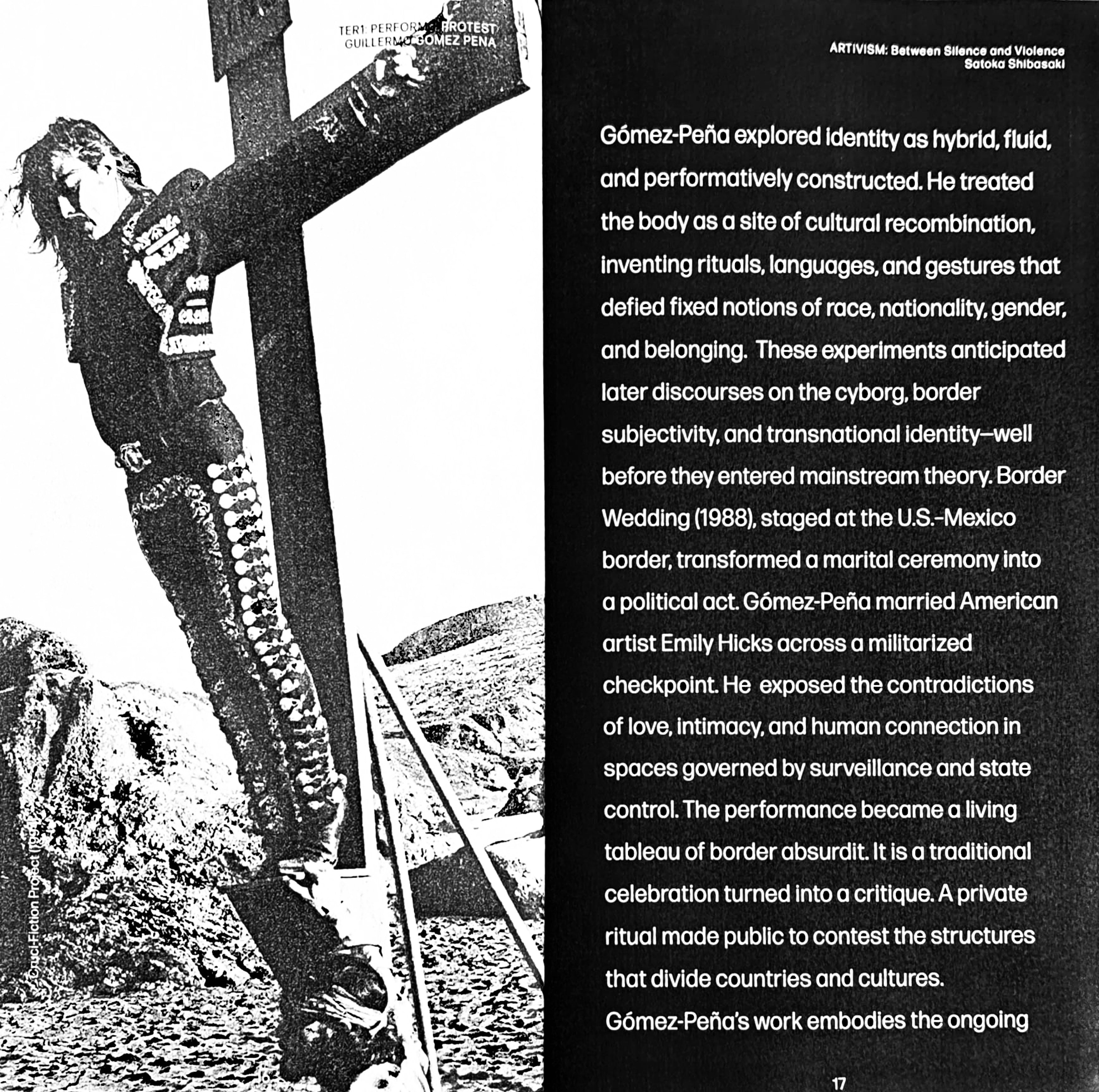 Artivism: Between Silence and Violence - Satoka Shibasaki