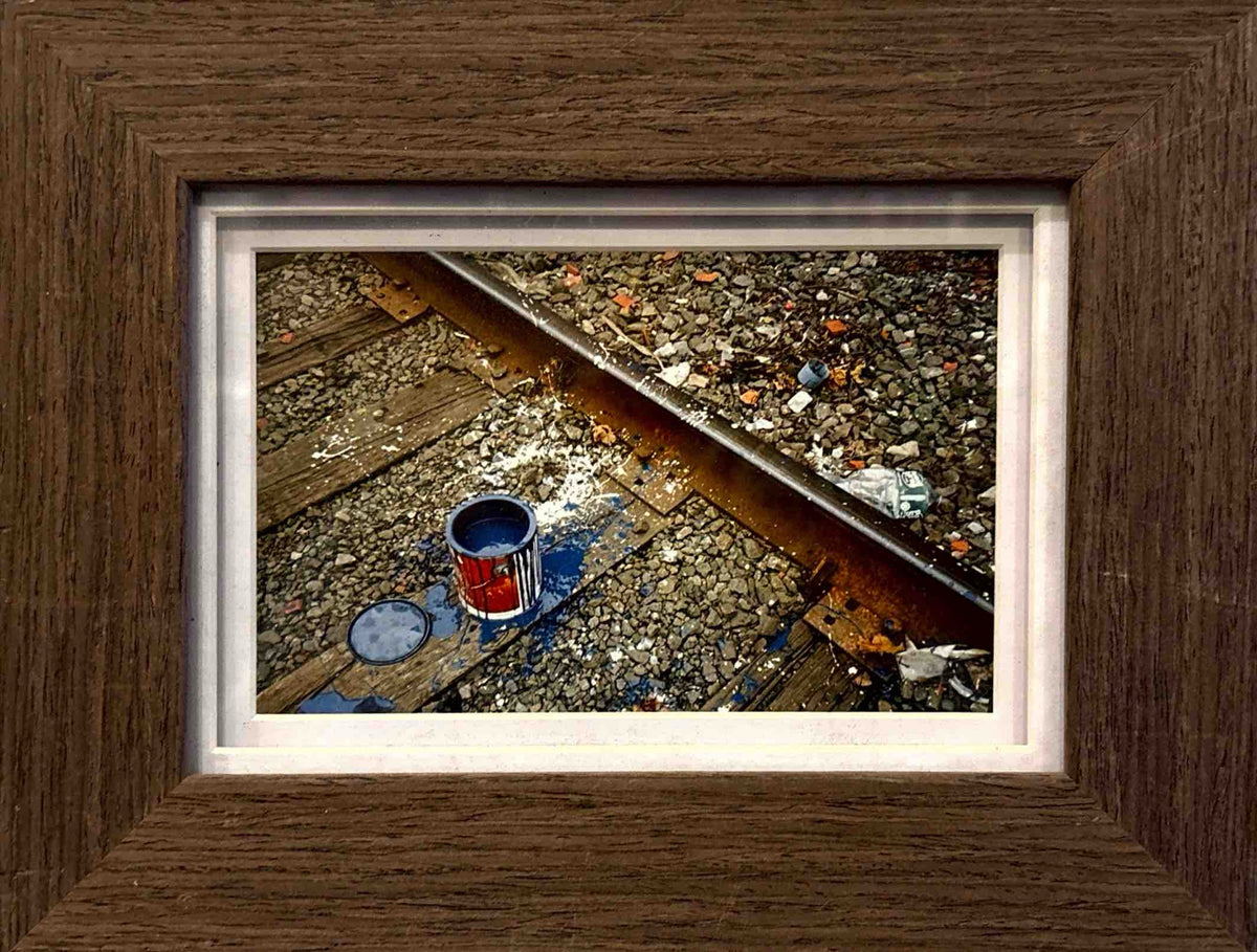 "Roller Bucket on the Tracks" - Ava Roubanian