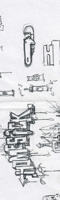 HOMESICK Sketches Bookmark