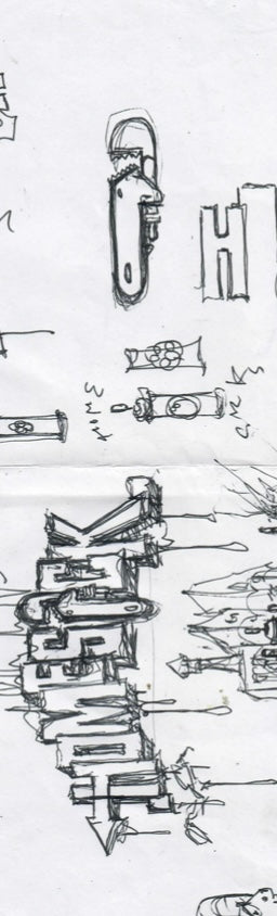 HOMESICK Sketches Bookmark