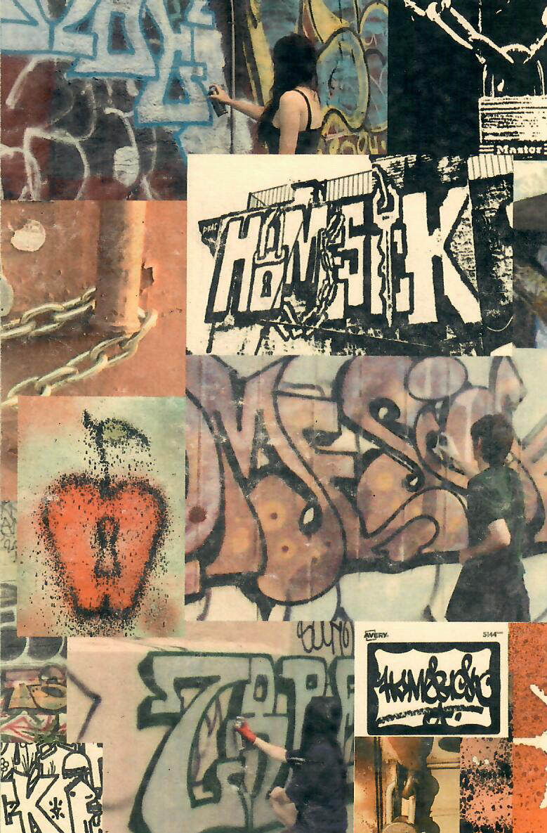 HOMESICK/ZABEL Collage 1 Postcard